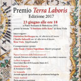 PREMIO TERRA LABORIS 2017