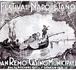 Il primo Festival di Sanremo si chiamava Festival Napoletano