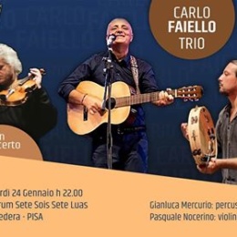Carlo Faiello Trio Concerto a Pontedera