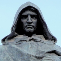 Del cappuccio di Giordano Bruno s’è cinta la testa