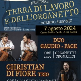 III FESTIVAL DI TERRA DI LAVORO E ORGANETTO A CORENO AUSONIO